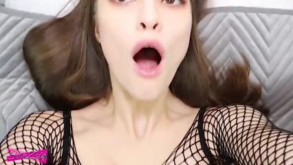 I put on fishnet and was fucked instantly - SolaZola
